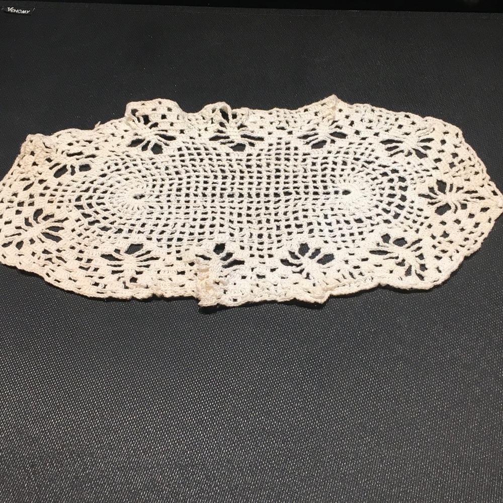 Elegant Cream Lace Doily
